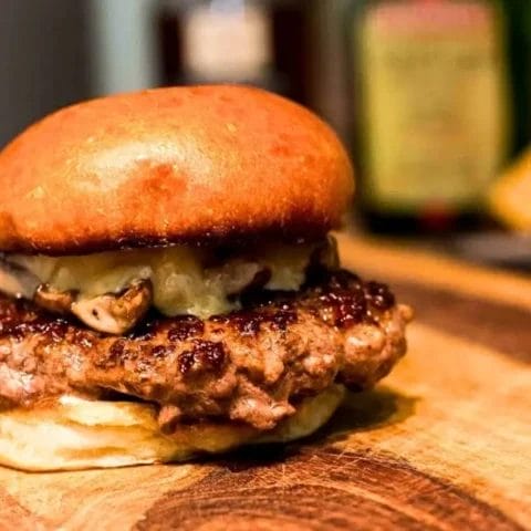 Dairy Queen Mushroom Swiss Burger Recipe