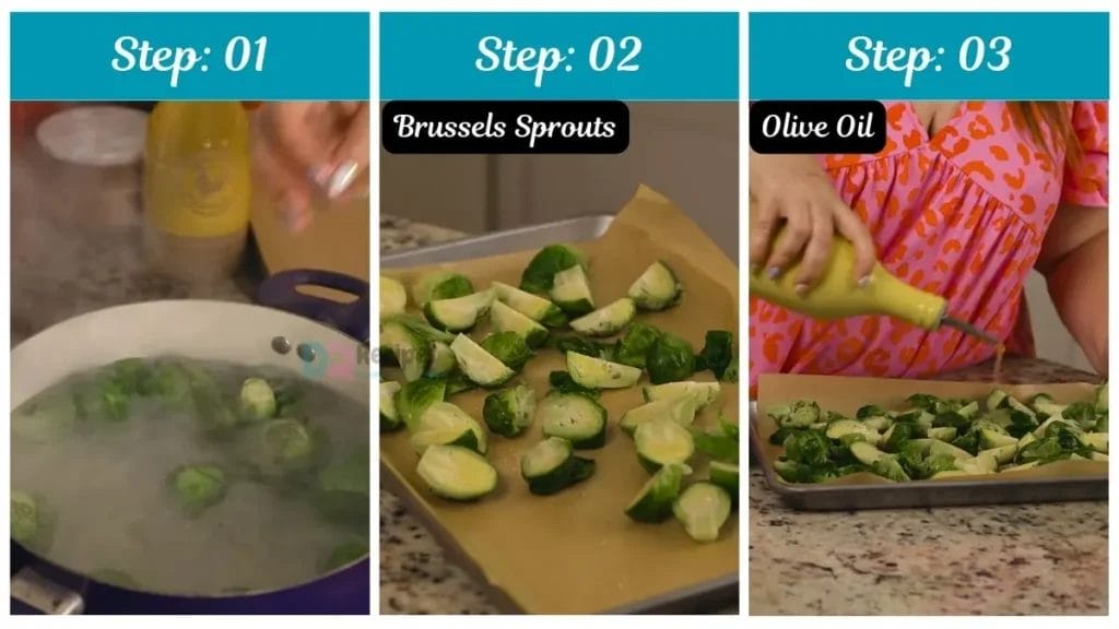 Step by Step Perrys Steakhouse Sweet Sriracha Brussels Sprouts Recipe