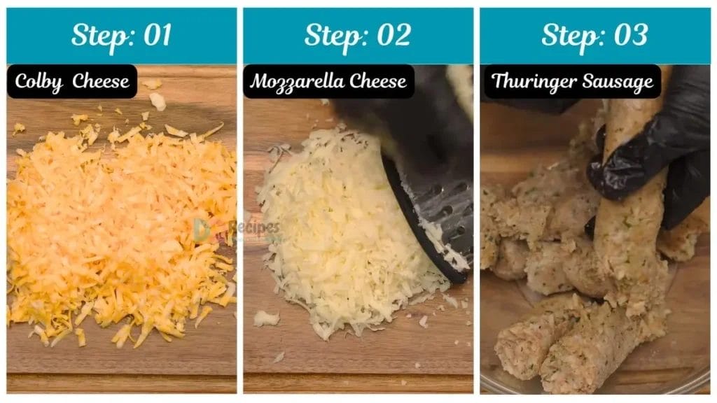 Step by Step Flamin Hot Cheetos Boudin Balls Recipe