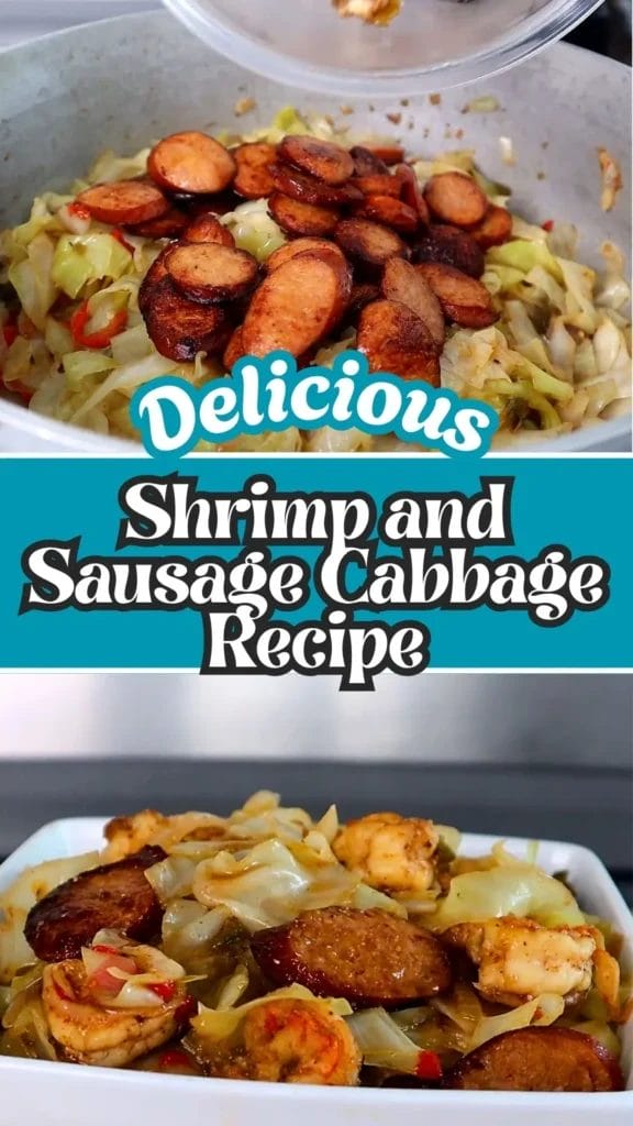 Shrimp and Sausage Cabbage