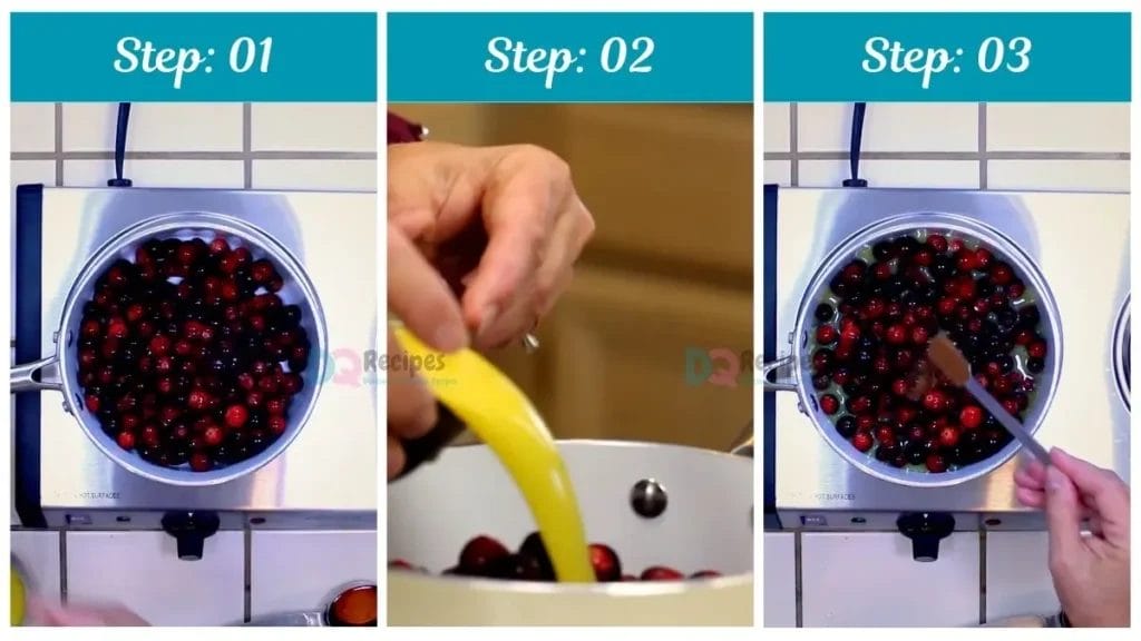 Step by McAlister's Cranberry Orange Sauce Recipe