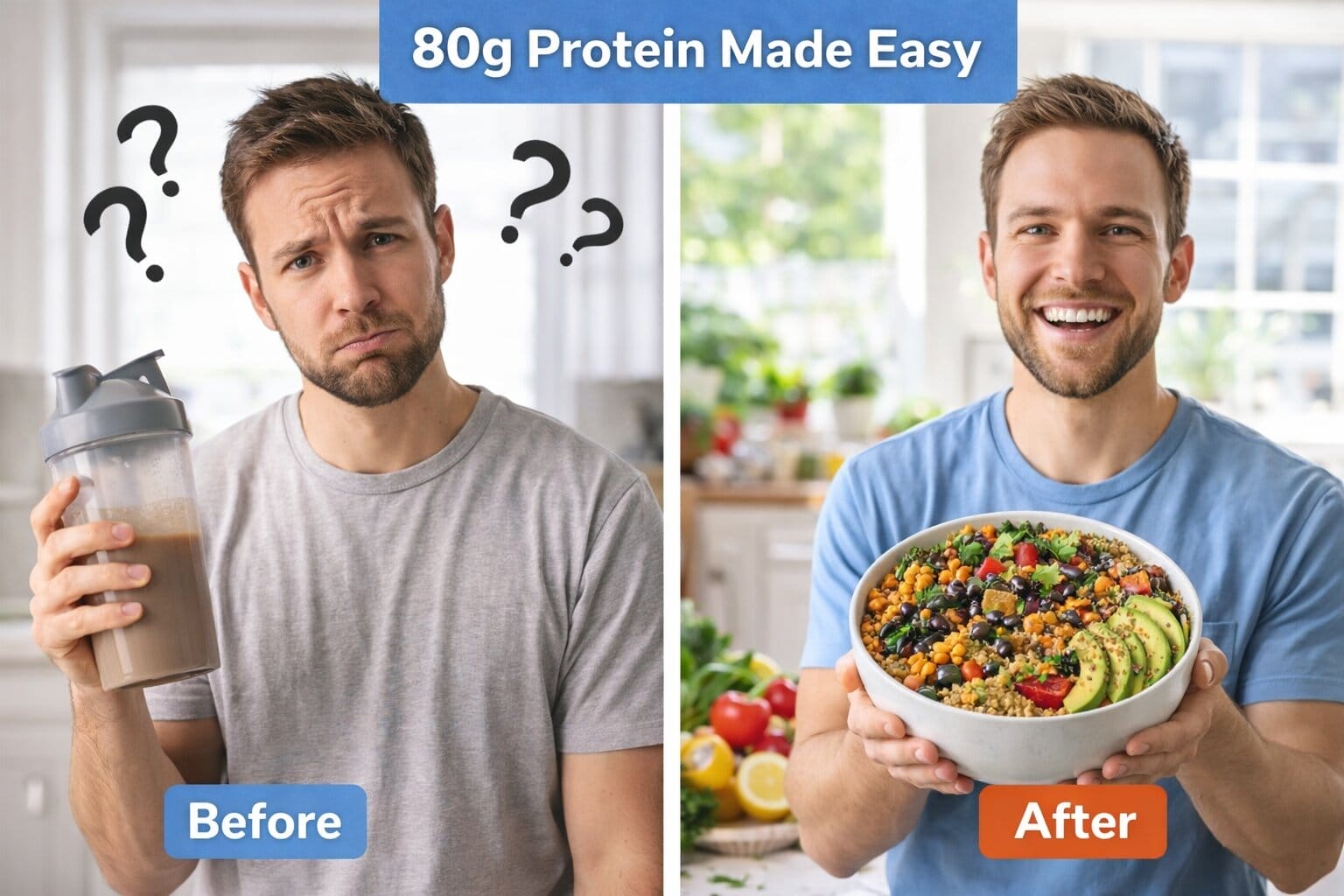 80gm Veg Protien a day