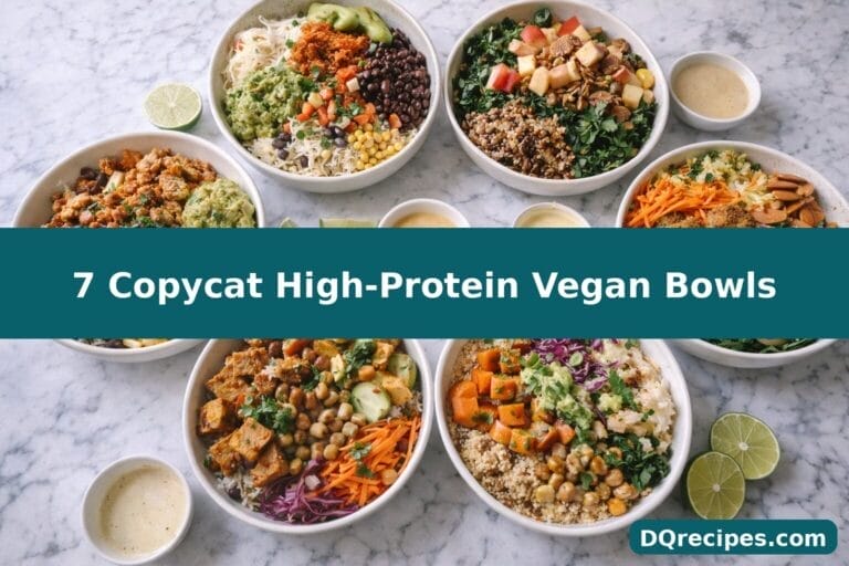 7 Copycat High-Protein Vegan Bowls