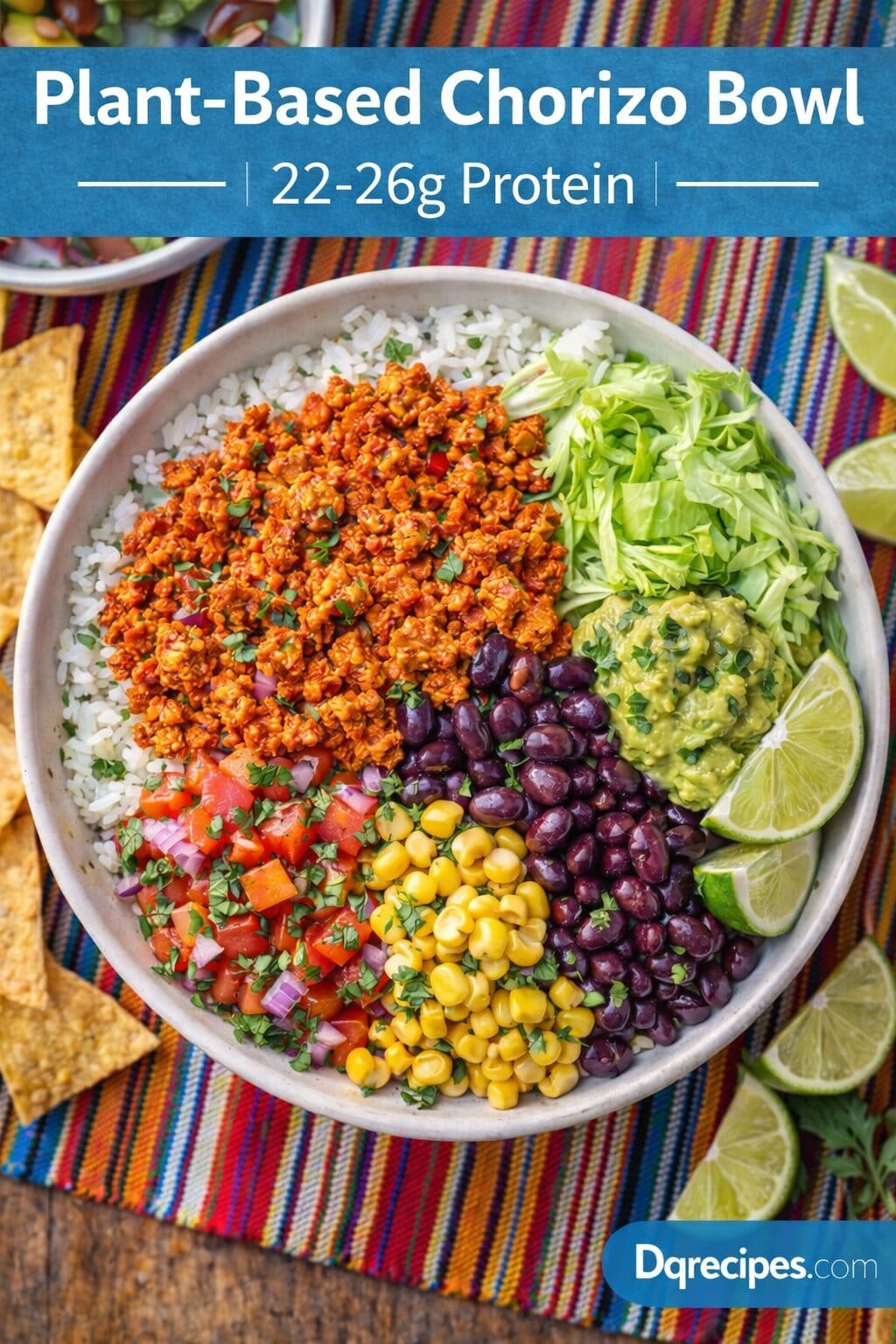 Vegan Chipotle Plant-Based Chorizo Bowl